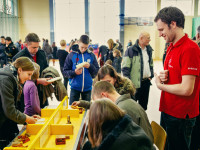 Obraz przedstawiający Dni otwarte lubaczowskiego Zespołu Szkół - najpopularniejszy "Kopernik"