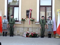 Obraz przedstawiający Upamiętnienie 150. Rocznicy Powstania Styczniowego w Lubaczowie