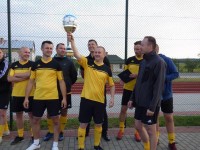 Obraz przedstawiający Straż graniczna z Pucharem Wójta Gminy Lubaczów