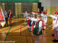 Obraz przedstawiający Pasowanie na uczniów w Szkole Podstawowej w Dachnowie - zdjęcia