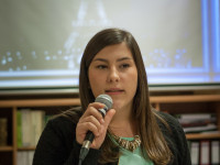 Obraz przedstawiający Wieczór poezji francuskiej w MBP w Lubaczowie - zobacz zdjęcia