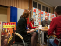 Obraz przedstawiający Wieczór poezji francuskiej w MBP w Lubaczowie - zobacz zdjęcia