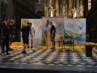 Obraz przedstawiający Uczniowie Zespołu Placówek im. Jana Pawła II wystąpili w Katedrze Lwowskiej