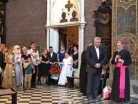 Obraz przedstawiający Uczniowie Zespołu Placówek im. Jana Pawła II wystąpili w Katedrze Lwowskiej