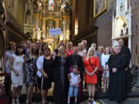 Obraz przedstawiający Uczniowie Zespołu Placówek im. Jana Pawła II wystąpili w Katedrze Lwowskiej