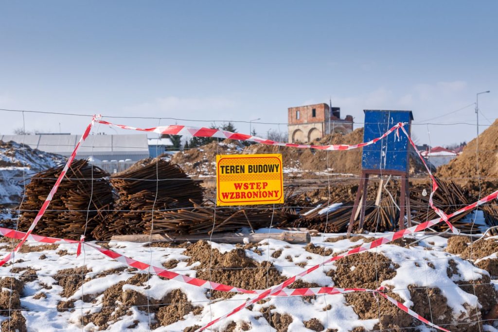 Obraz przedstawiający W Lubaczowie już budują basen [ZDJĘCIA]