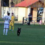 Obraz przedstawiający O klasa: Grad bramek w Narolu, przegrana Pogoni-Sokoła