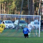 Obraz przedstawiający O klasa: Grad bramek w Narolu, przegrana Pogoni-Sokoła