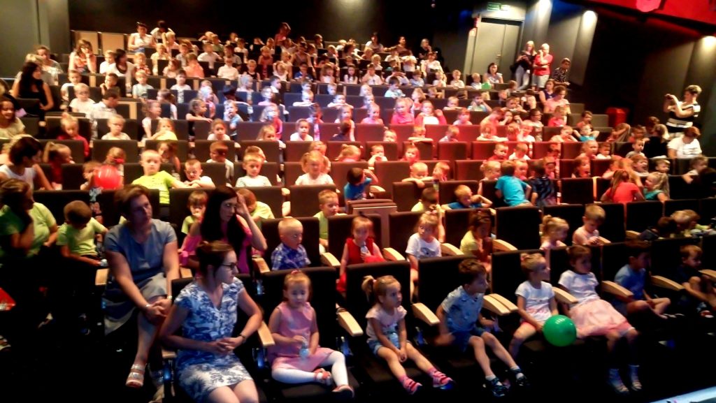 Obraz przedstawiający Laurki przedszkolaków z Łukawca wyróżnione