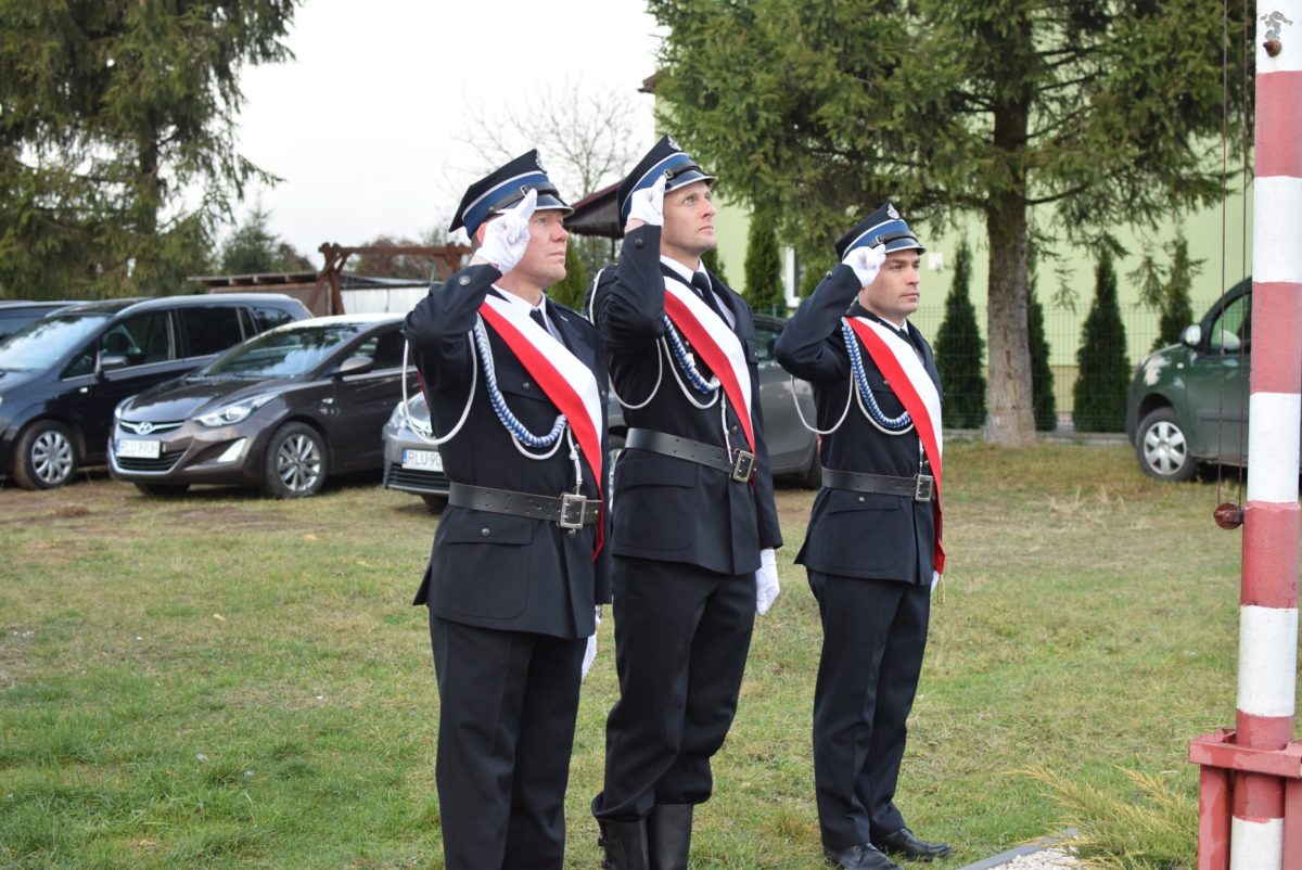 Obraz przedstawiający Gmina Wielkie Oczy: Remiza w Łukawcu już po modernizacji