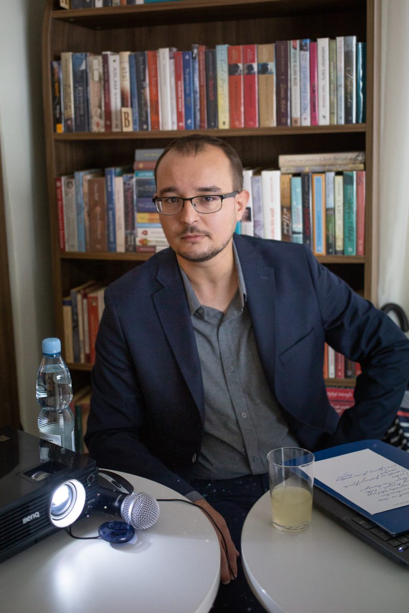 Obraz przedstawiający Spotkanie z Adamem Szczupakiem w Oleszycach [ZDJĘCIA]