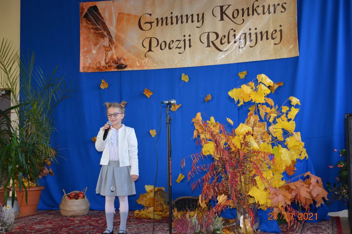 Obraz przedstawiający Stary Dzików: Znamy wyniki Gminnego Konkursu Poezji Religijnej