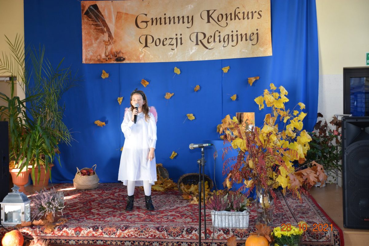 Obraz przedstawiający Stary Dzików: Znamy wyniki Gminnego Konkursu Poezji Religijnej
