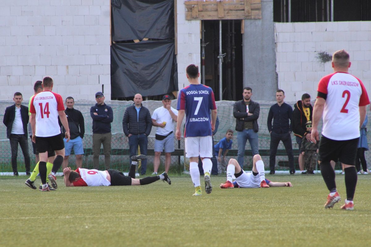 Obraz przedstawiający Pogoń-Sokół Lubaczów na remis z liderem [ZDJĘCIA]