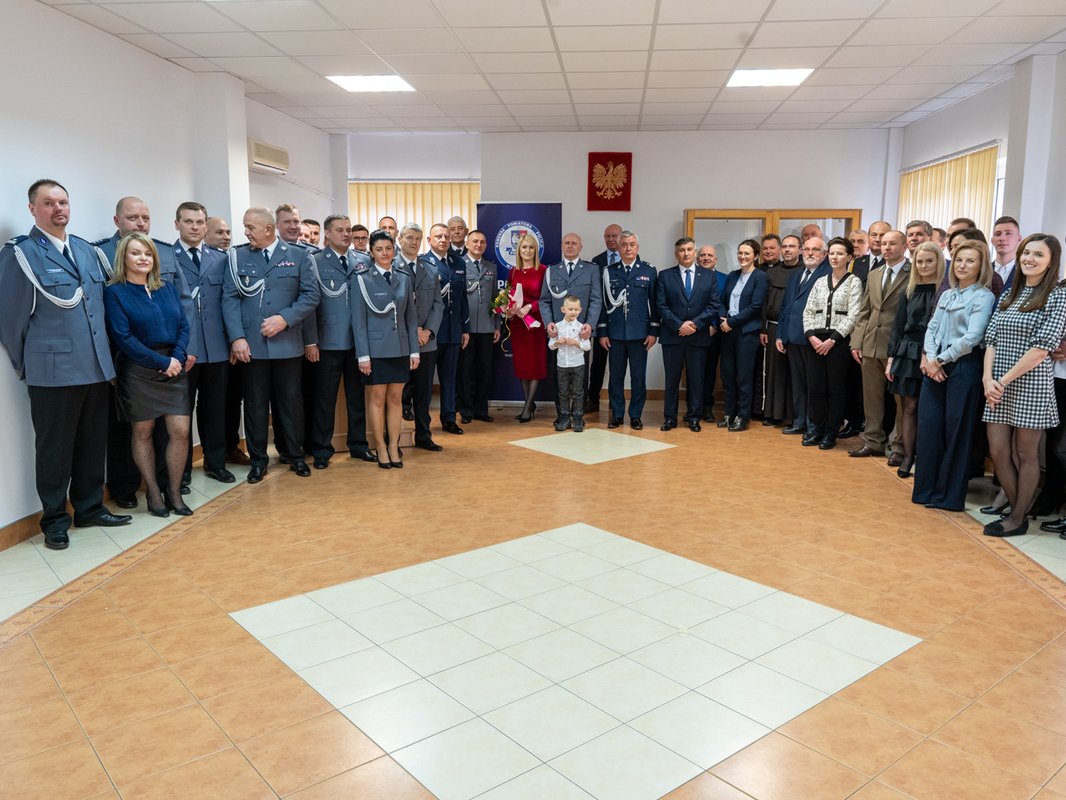 Obraz przedstawiający Janusz Mokrzycki p. o. Komendanta Powiatowego Policji w Leżajsku
