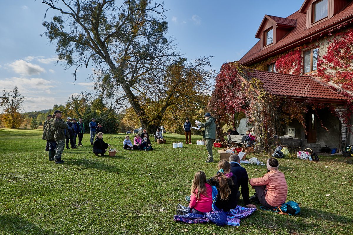 Obraz przedstawiający Ewelina Żelisko z tytułem Roztoczańskiego Króla Grzybobrania