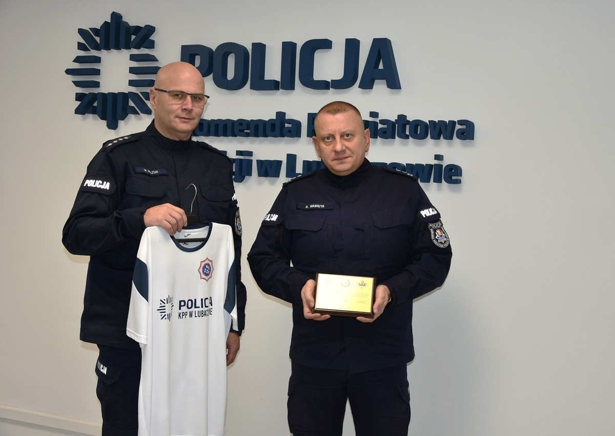 Obraz przedstawiający Nowa siłownia w Komendzie Powiatowej Policji w Lubaczowie