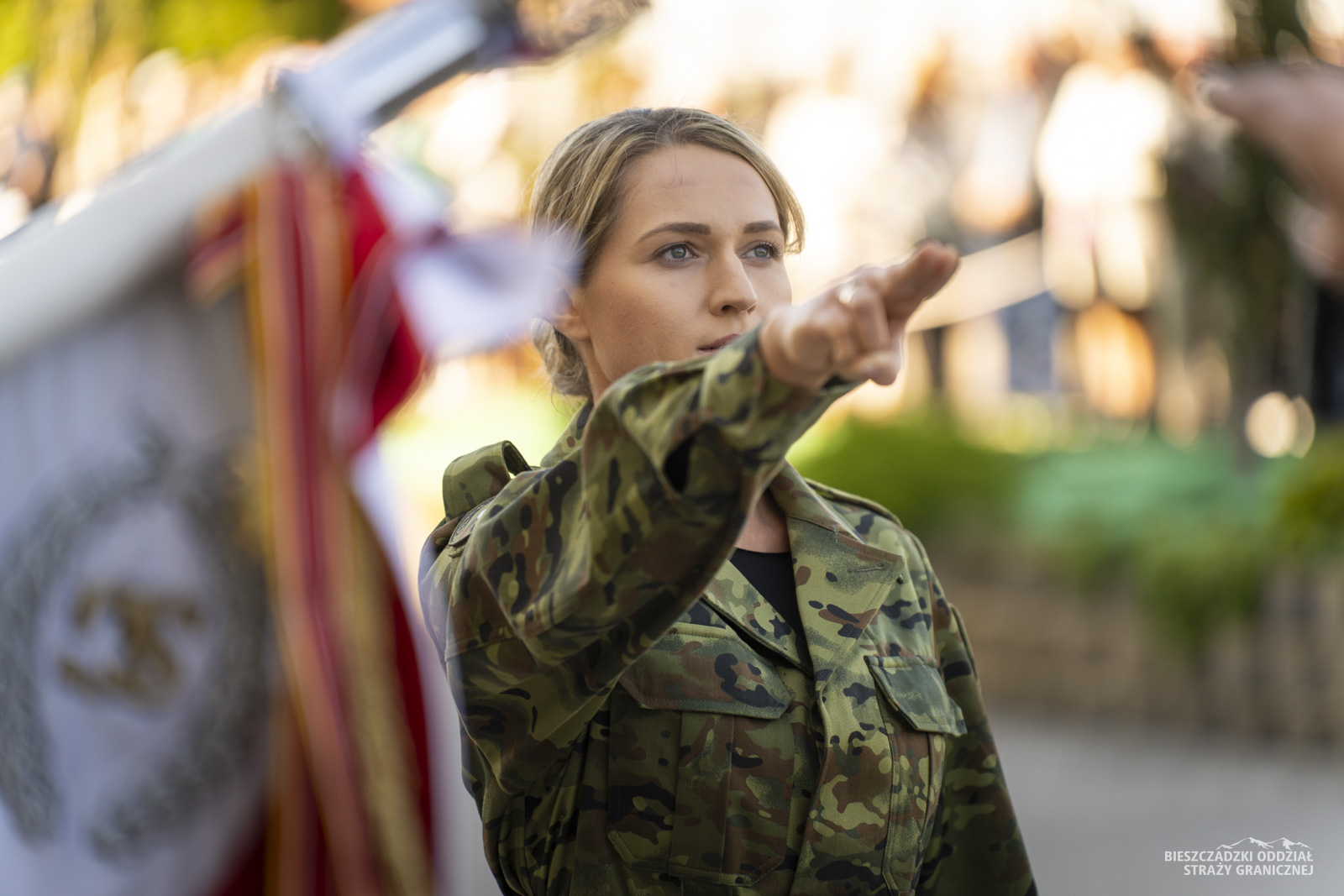 Obraz przedstawiający Nowi funkcjonariusze złożyli ślubowanie w BiOSG w Przemyślu [ZDJĘCIA]