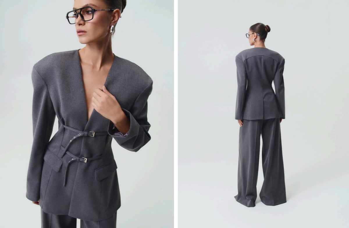 Obraz przedstawiający Szarość + brąz: duet kolorystyczny jesieni 2025 – 7 stylizacji od smart casual po weekend