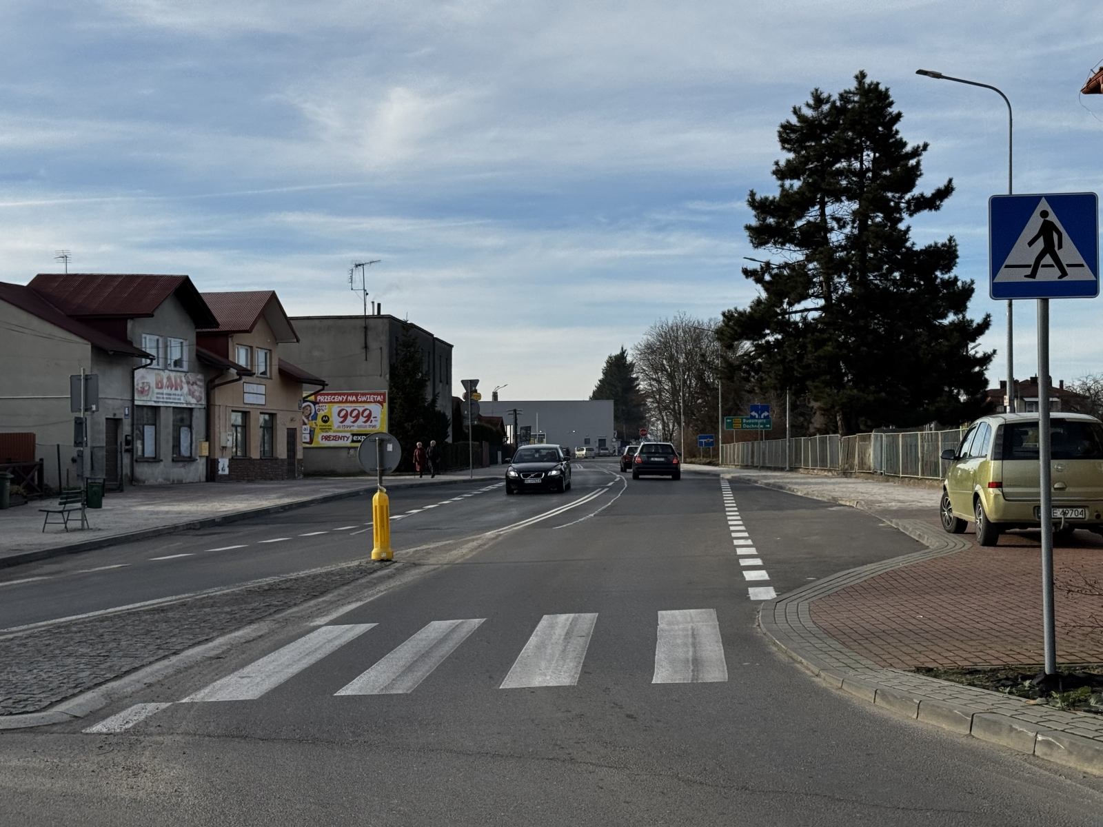 Obraz przedstawiający Ulica Kolejowa w Lubaczowie po remoncie [ZDJĘCIA]