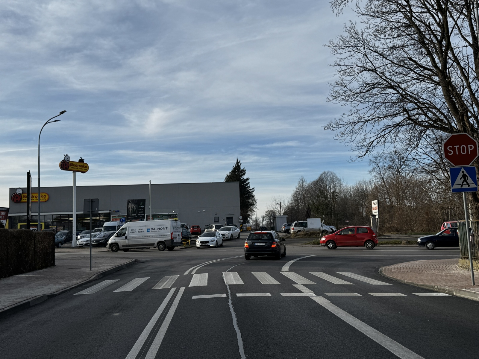 Obraz przedstawiający Ulica Kolejowa w Lubaczowie po remoncie [ZDJĘCIA]