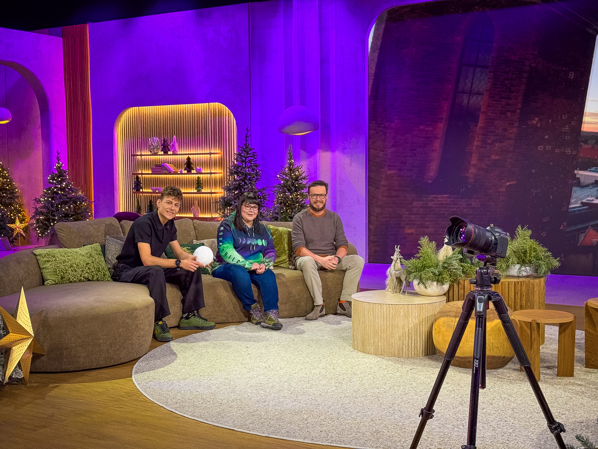 Obraz przedstawiający Krystian Kłysewicz z Horyńca-Zdroju w programie „Pytanie na śniadanie”