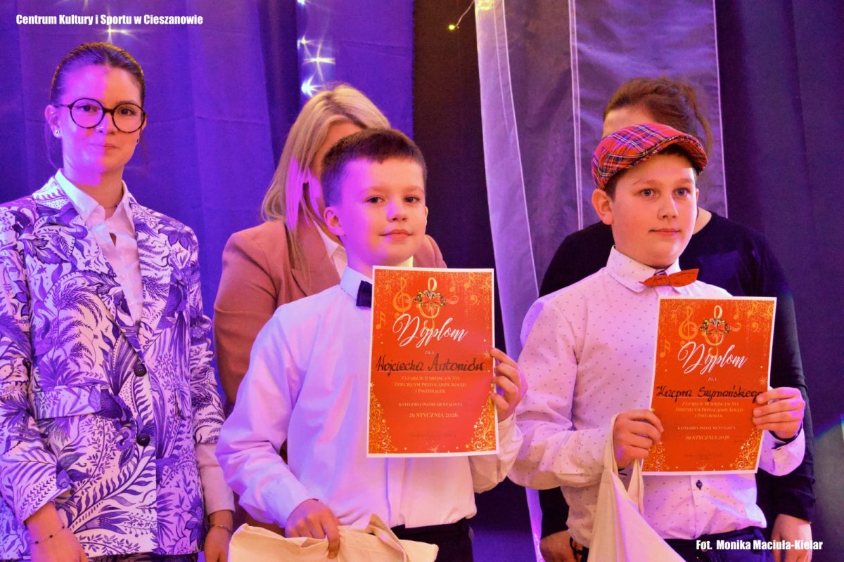 Obraz przedstawiający Znamy laureatów XVI Przeglądu Kolęd i Pastorałek w Cieszanowie