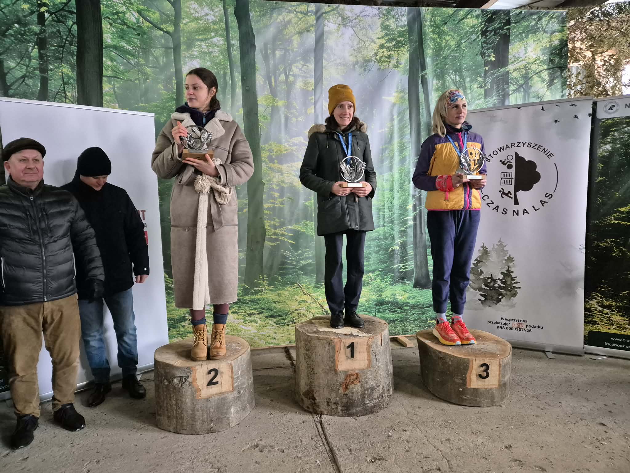 Obraz przedstawiający Sportowe emocje w zimowych warunkach - XI Trail Półmaraton i X Nordic Walking