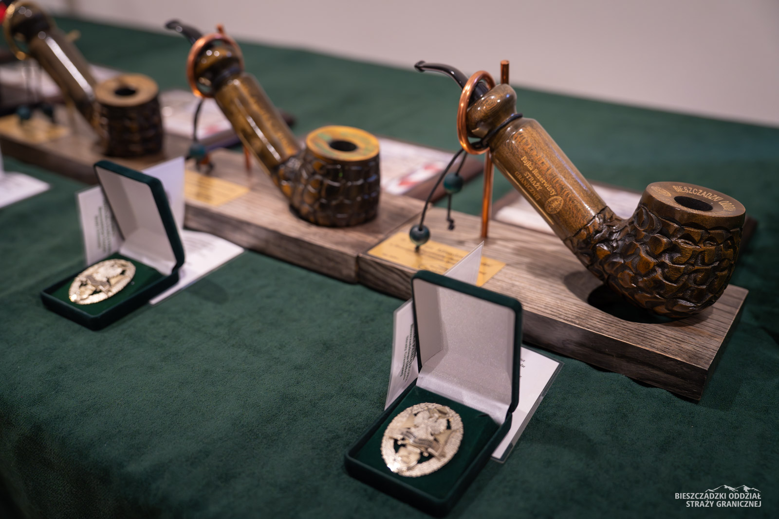 Obraz przedstawiający Pożegnanie zasłużonych funkcjonariuszy w BiOSG