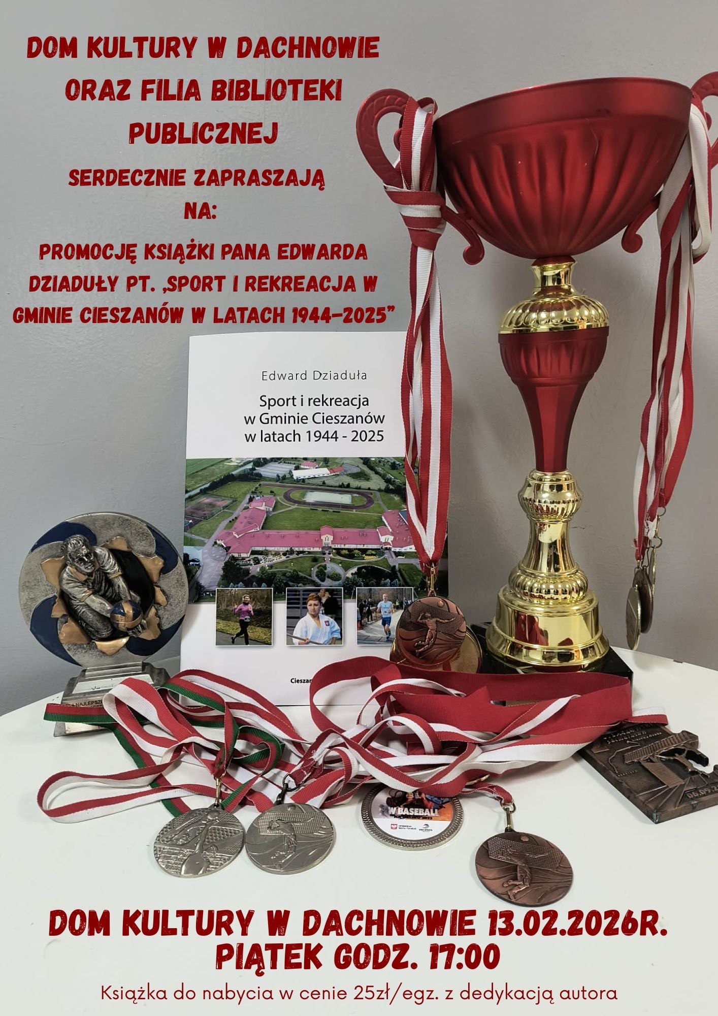 Obraz przedstawiający O historii sportu w gminie Cieszanów także w Dachnowie