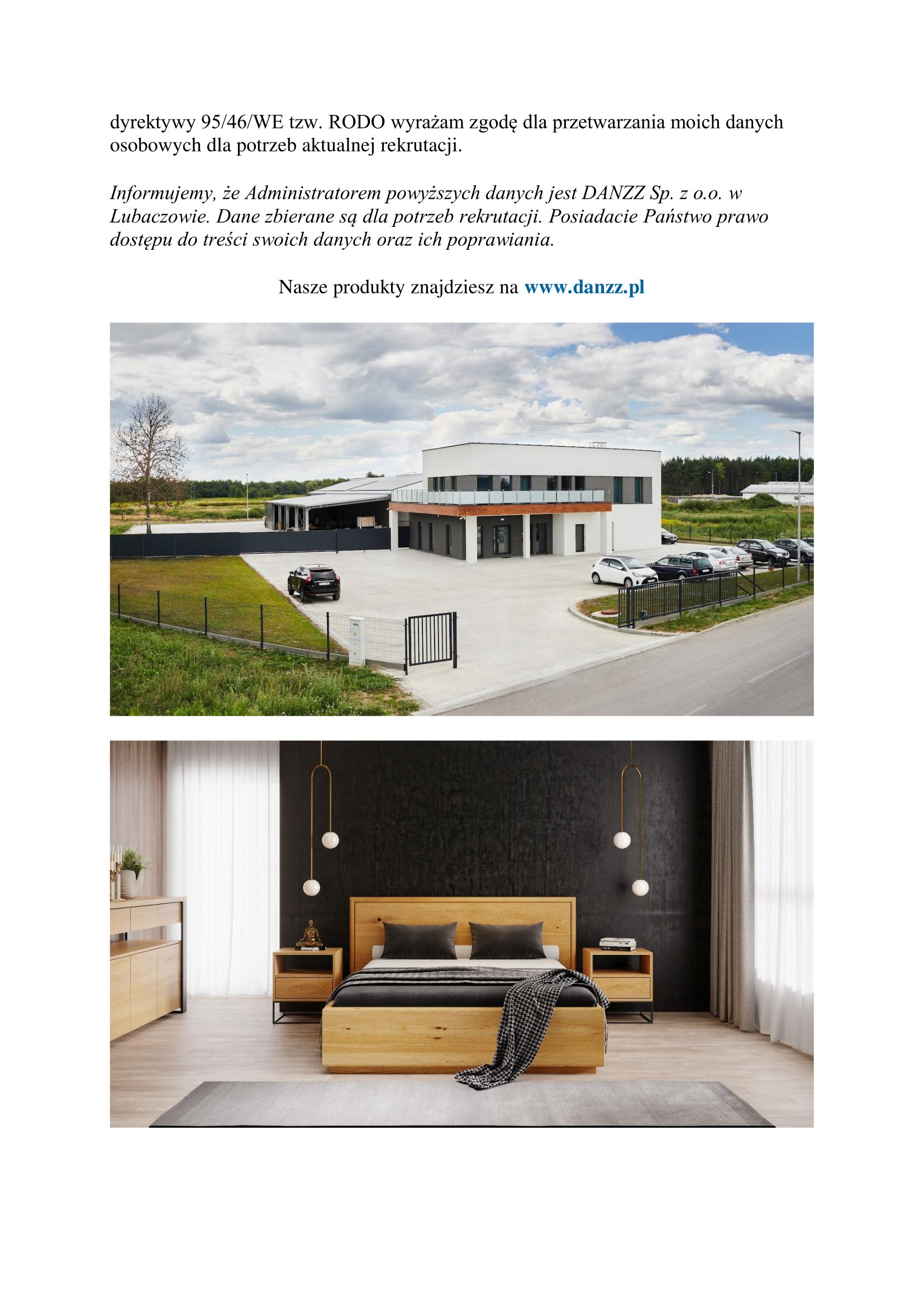 Obraz przedstawiający Firma DANZZ poszukuje pracowników