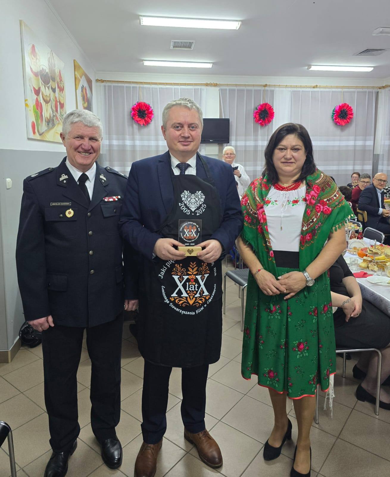 Obraz przedstawiający Gminne Stowarzyszenie KGW w Cieszanowie świętowało jubileusz XX-lecia