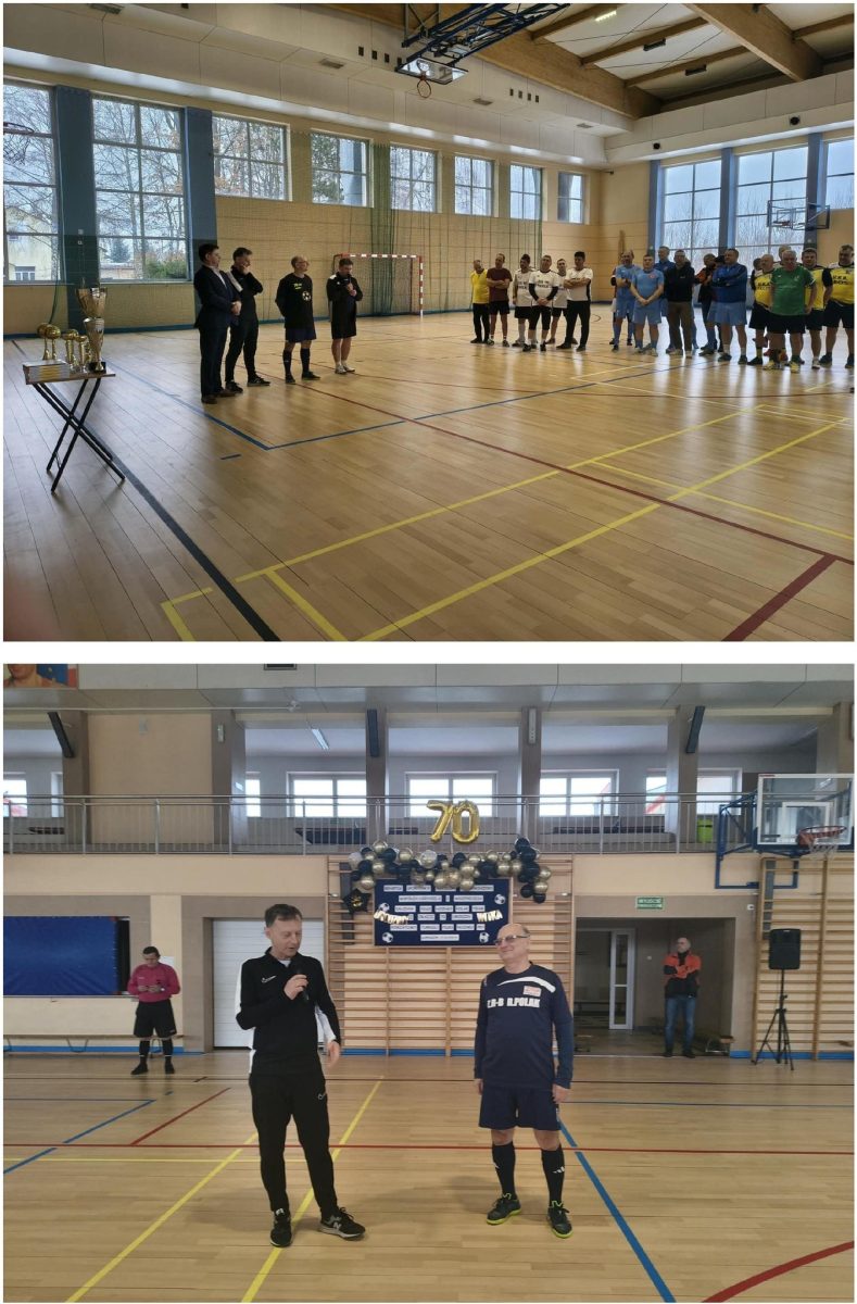 Obraz przedstawiający Sportowe święto i jubileusz Witolda Lachowskiego w Lubaczowie