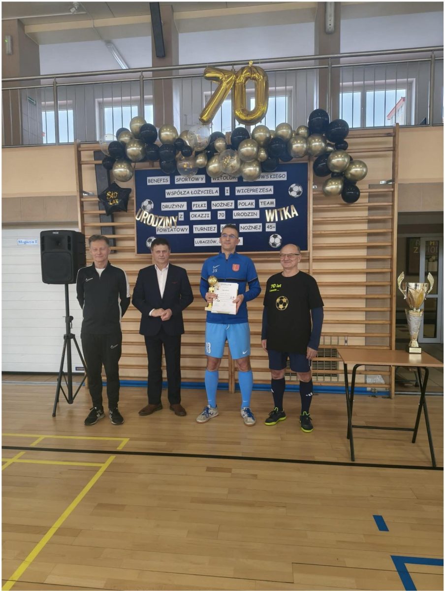 Obraz przedstawiający Sportowe święto i jubileusz Witolda Lachowskiego w Lubaczowie