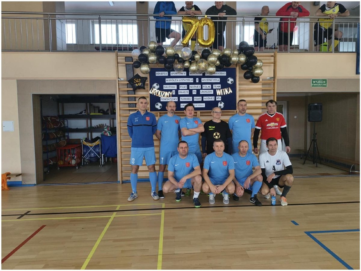 Obraz przedstawiający Sportowe święto i jubileusz Witolda Lachowskiego w Lubaczowie