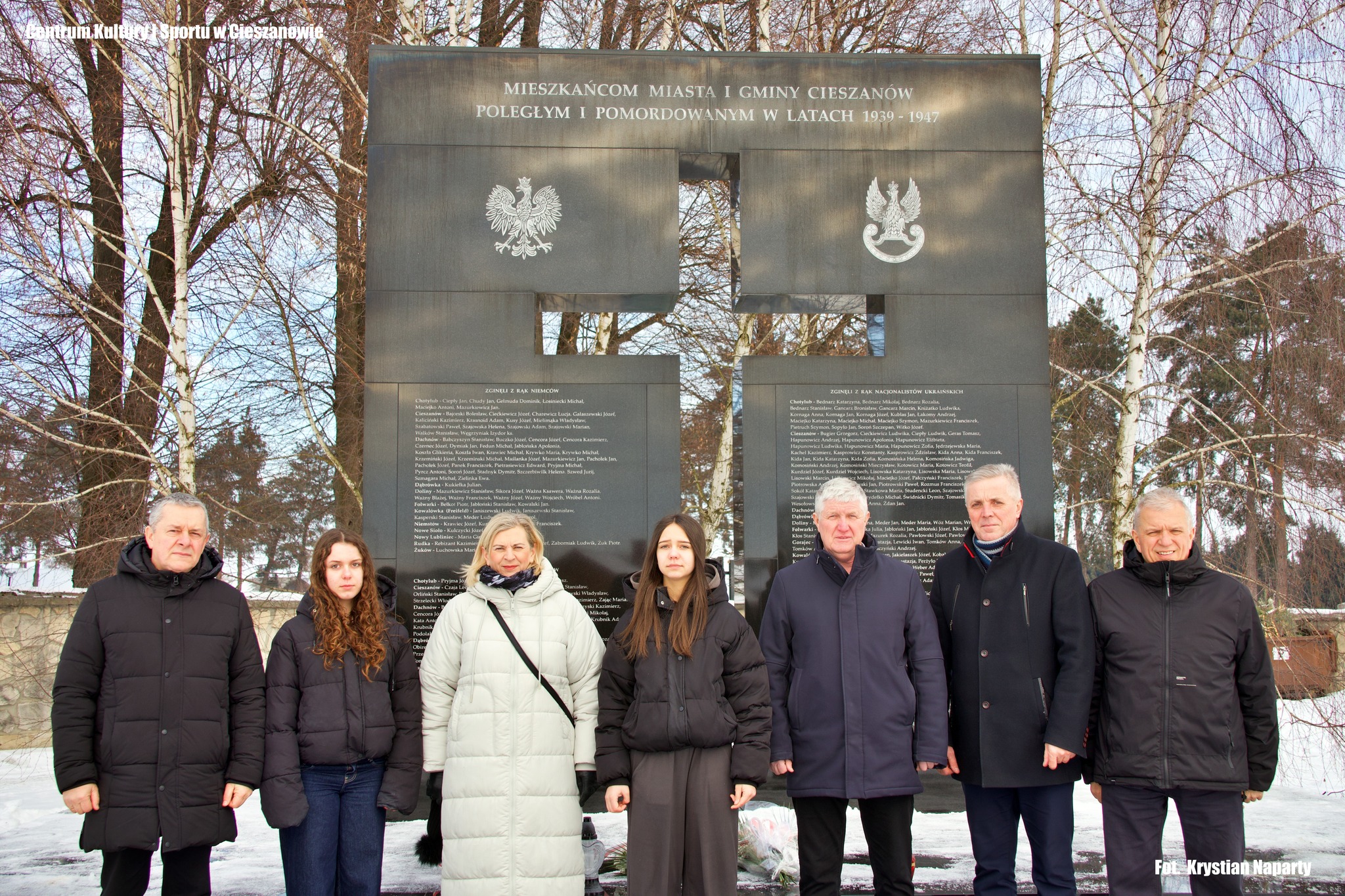 Obraz przedstawiający W Gminie Cieszanów uczczono pamięć zesłańców Sybiru