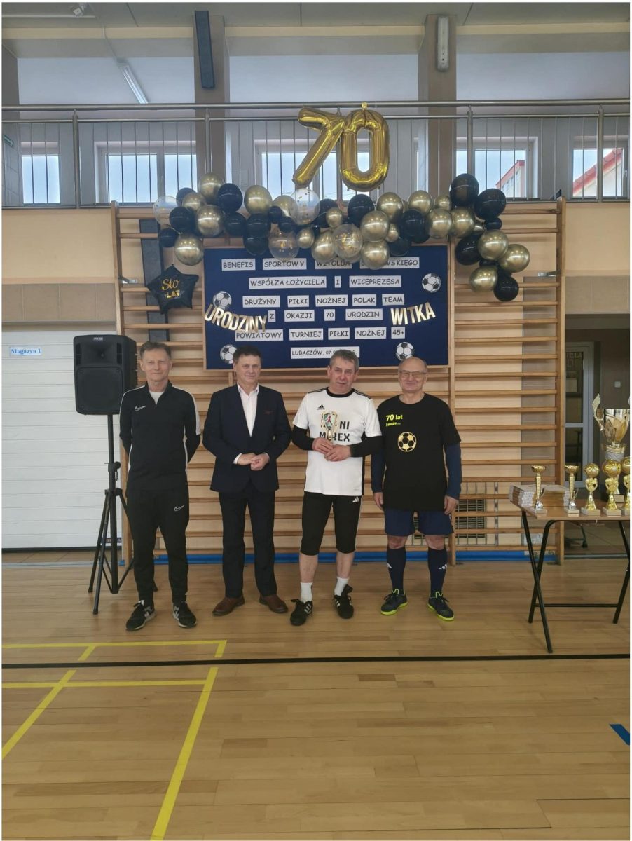 Obraz przedstawiający Sportowe święto i jubileusz Witolda Lachowskiego w Lubaczowie