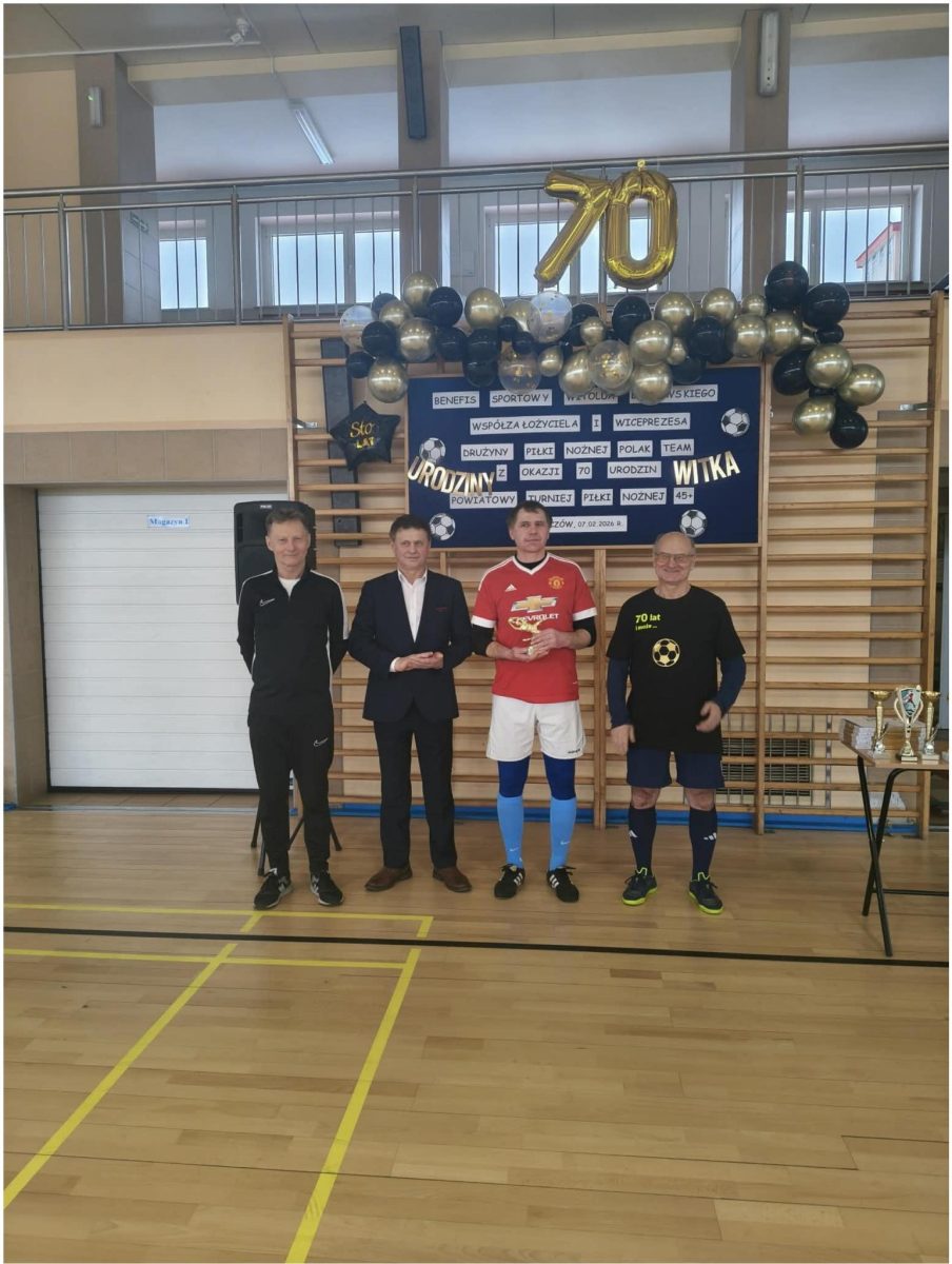 Obraz przedstawiający Sportowe święto i jubileusz Witolda Lachowskiego w Lubaczowie