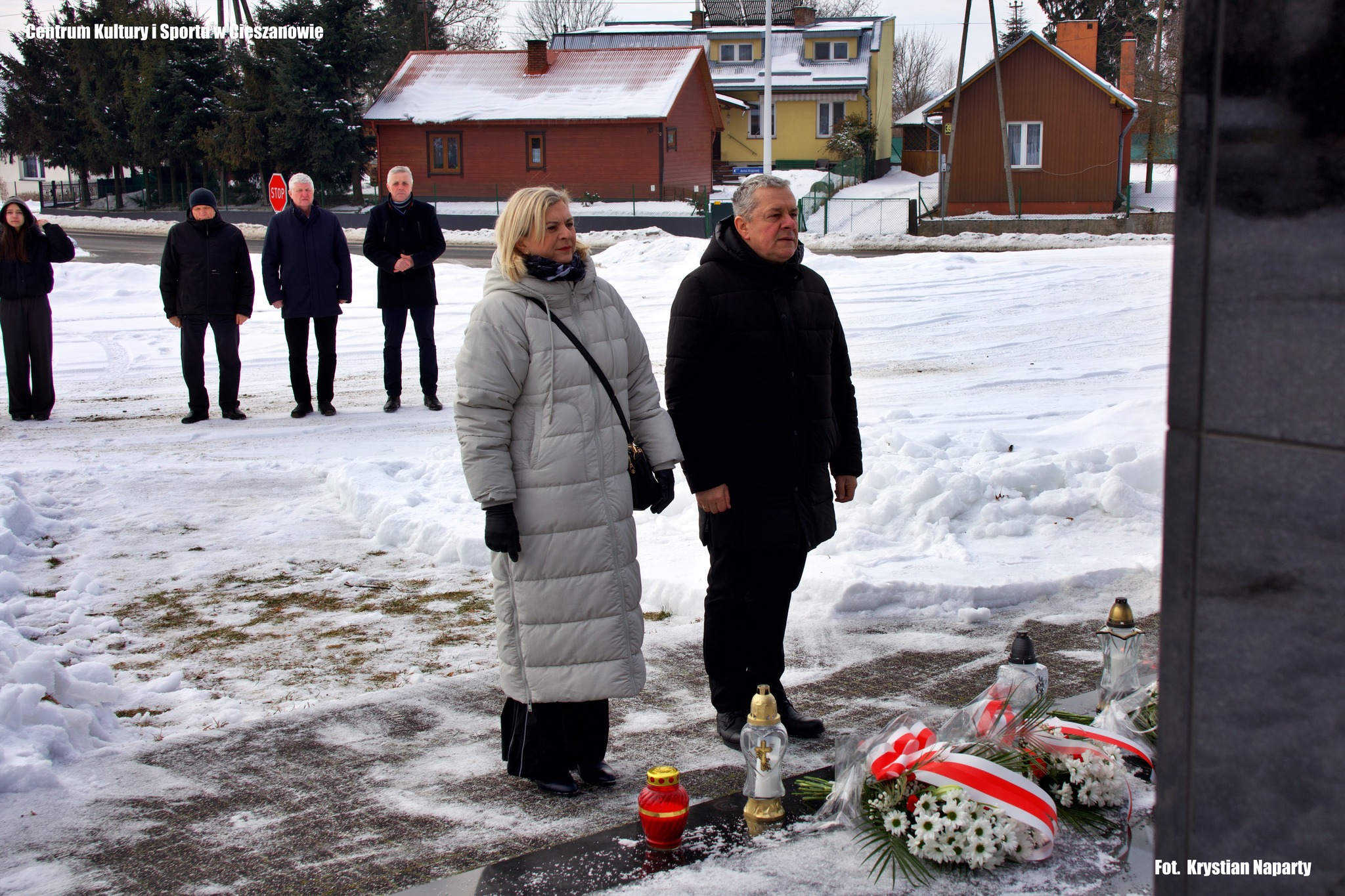 Obraz przedstawiający W Gminie Cieszanów uczczono pamięć zesłańców Sybiru