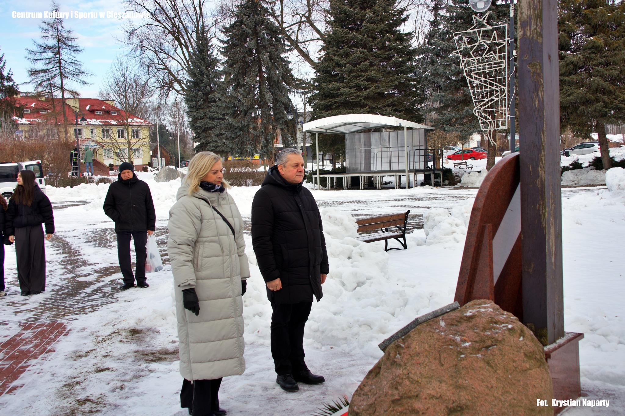 Obraz przedstawiający W Gminie Cieszanów uczczono pamięć zesłańców Sybiru