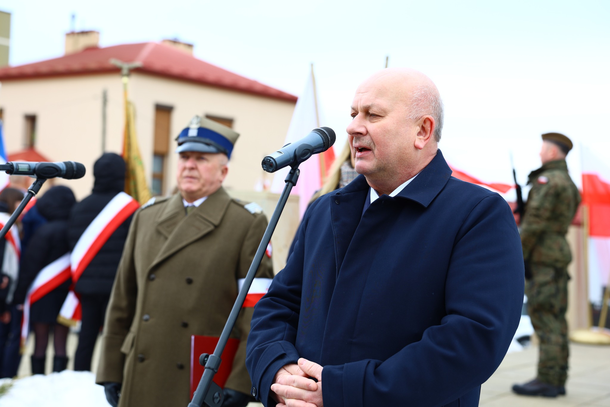 Obraz przedstawiający Lubaczów oddał hołd bohaterom Armii Krajowej [ZDJĘCIA]