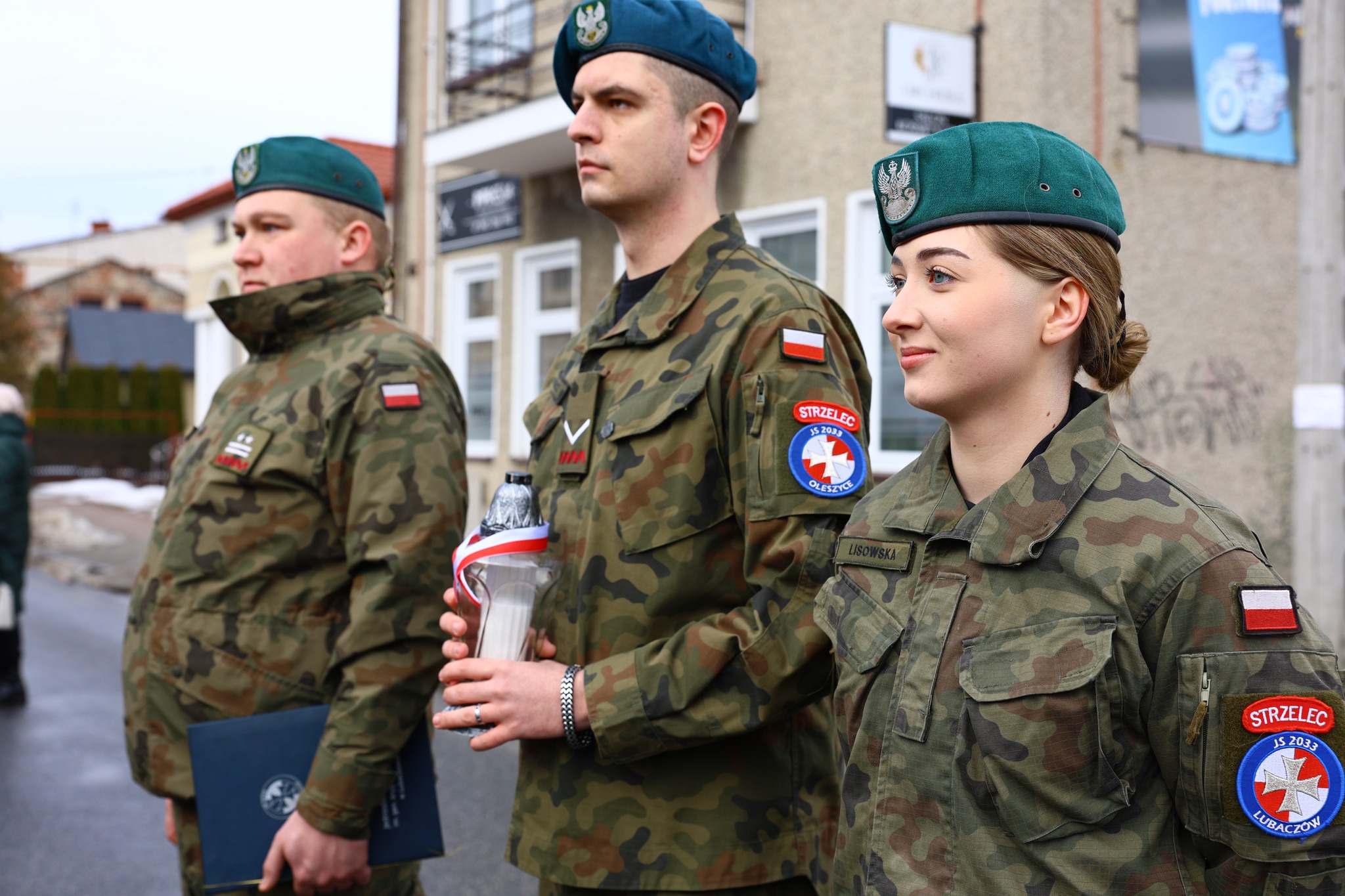 Obraz przedstawiający Lubaczów oddał hołd bohaterom Armii Krajowej [ZDJĘCIA]