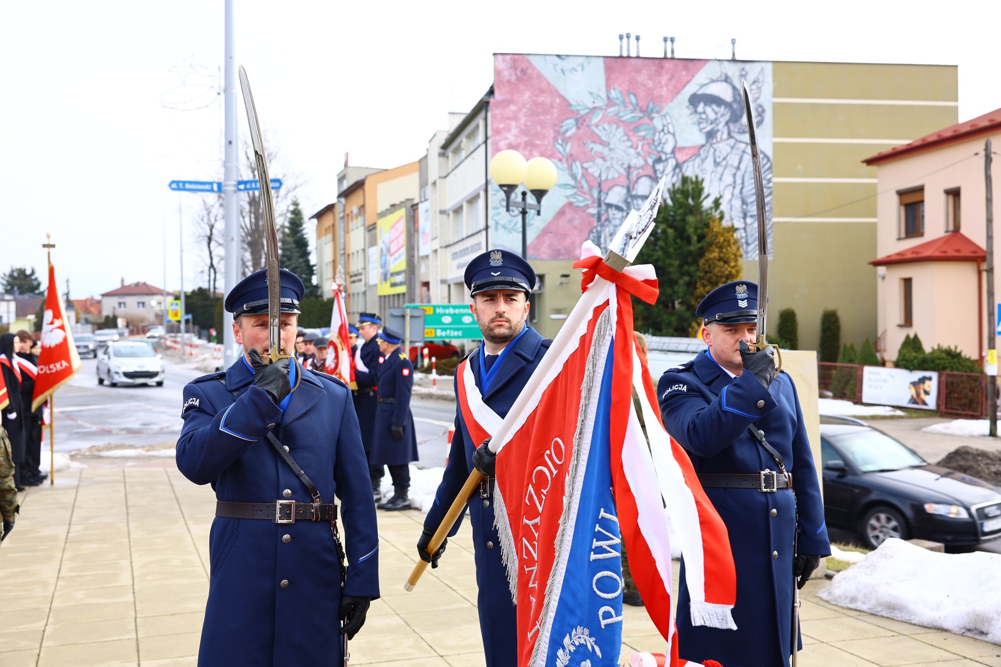 Obraz przedstawiający Lubaczów oddał hołd bohaterom Armii Krajowej [ZDJĘCIA]