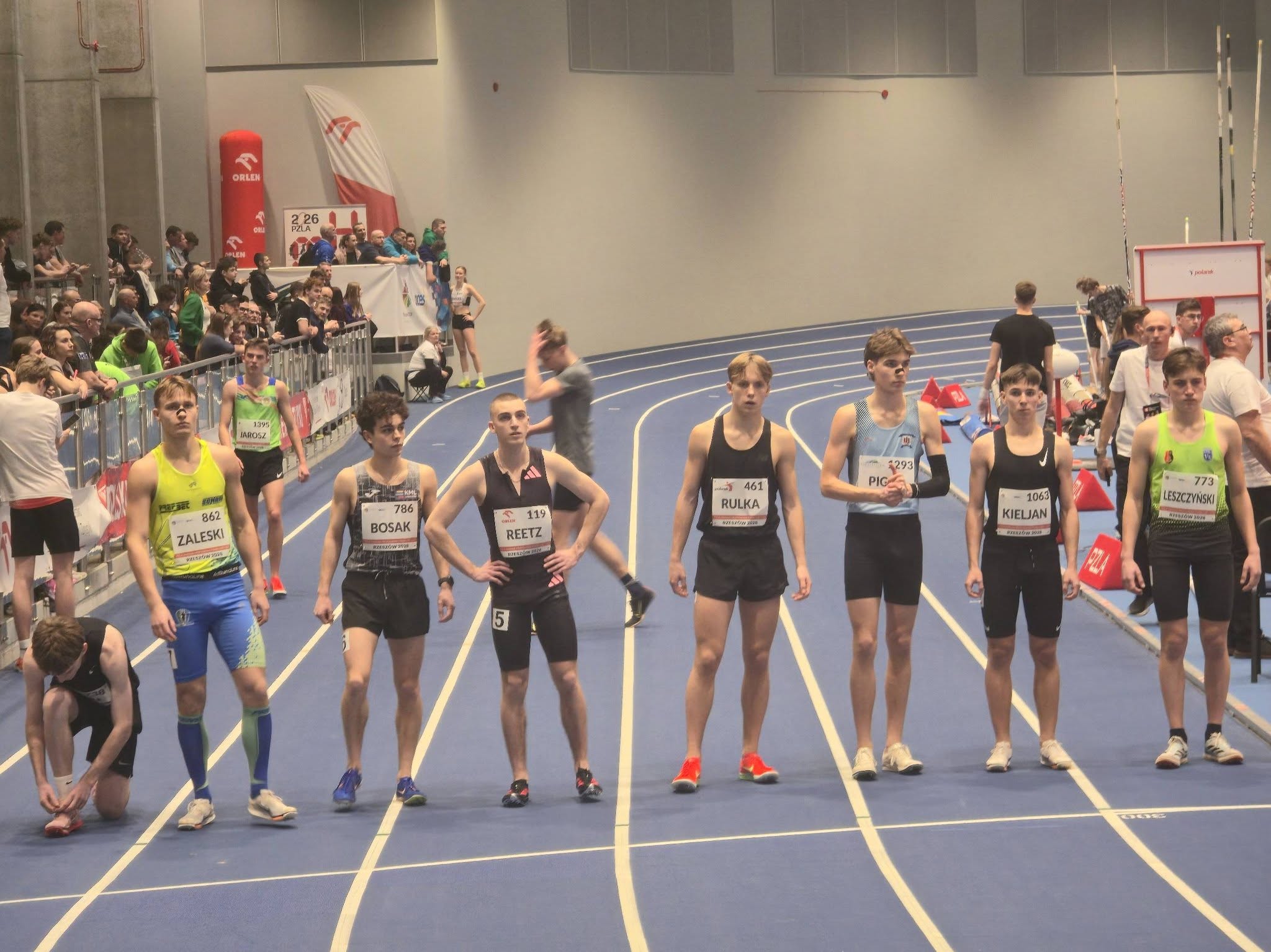 Obraz przedstawiający Sukcesy lekkoatletów z Lubaczowa na Halowych Mistrzostwach Polski