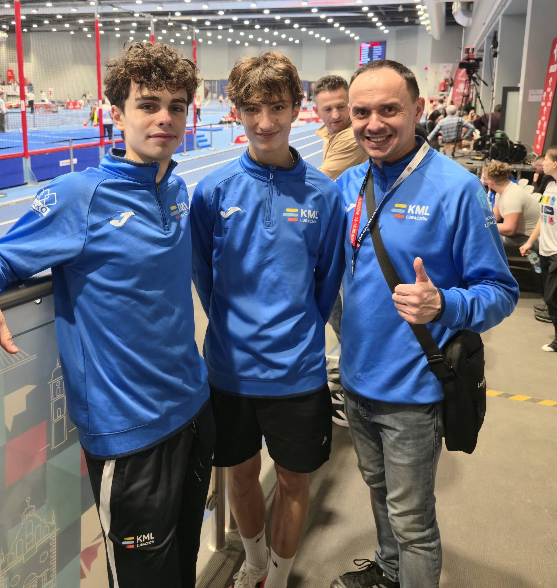 Obraz przedstawiający Sukcesy lekkoatletów z Lubaczowa na Halowych Mistrzostwach Polski