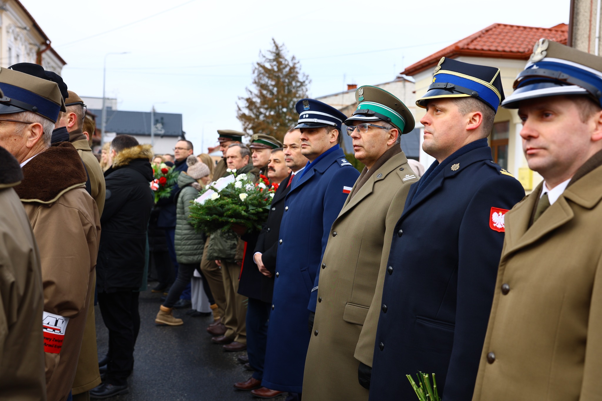 Obraz przedstawiający Lubaczów oddał hołd bohaterom Armii Krajowej [ZDJĘCIA]