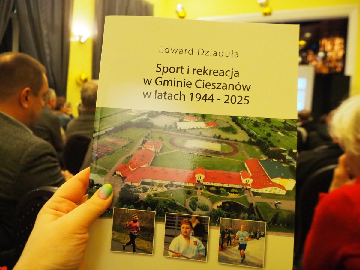 Obraz przedstawiający Historia sportu w Gminie Cieszanów na kartach nowej książki