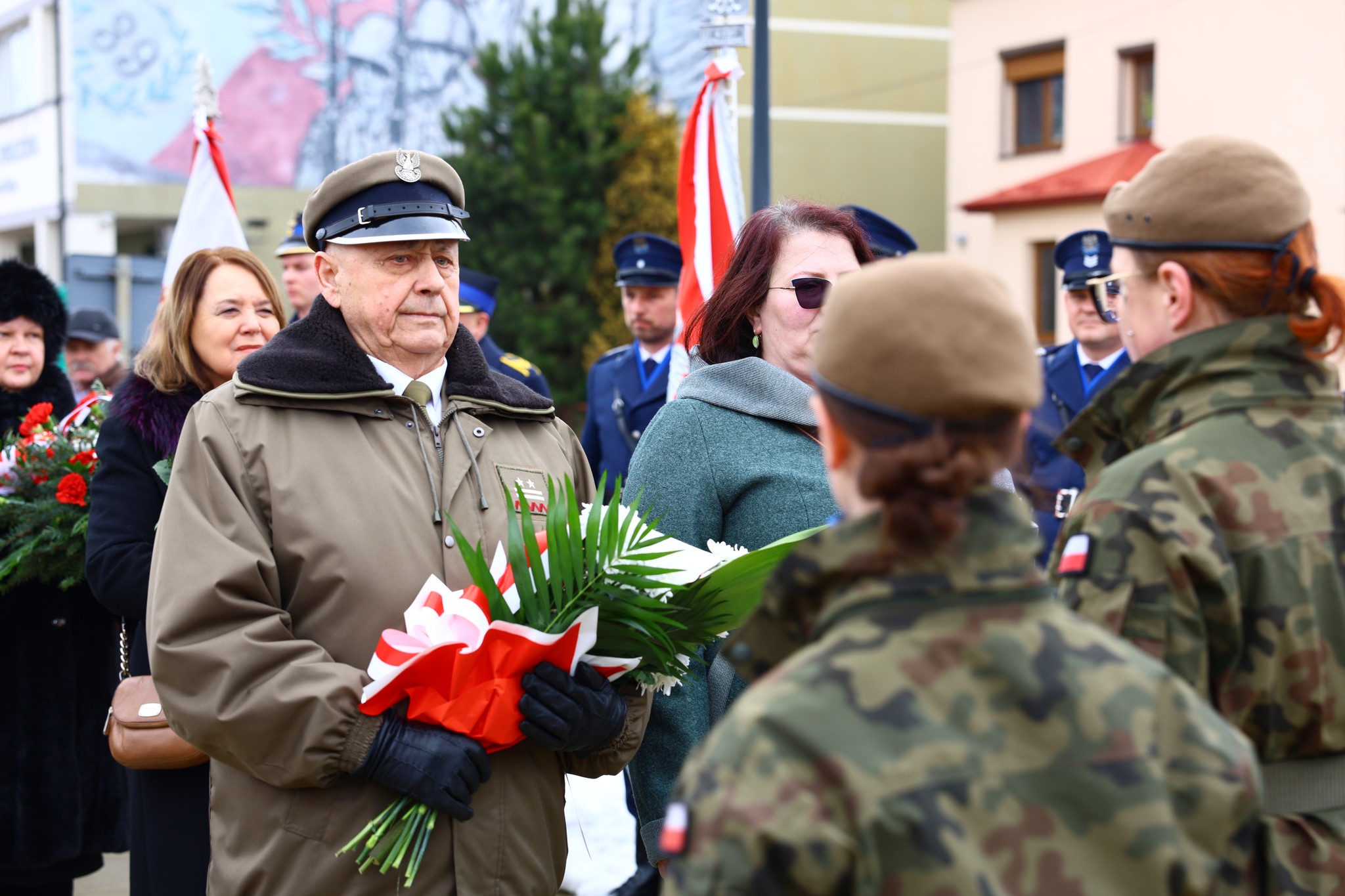 Obraz przedstawiający Lubaczów oddał hołd bohaterom Armii Krajowej [ZDJĘCIA]
