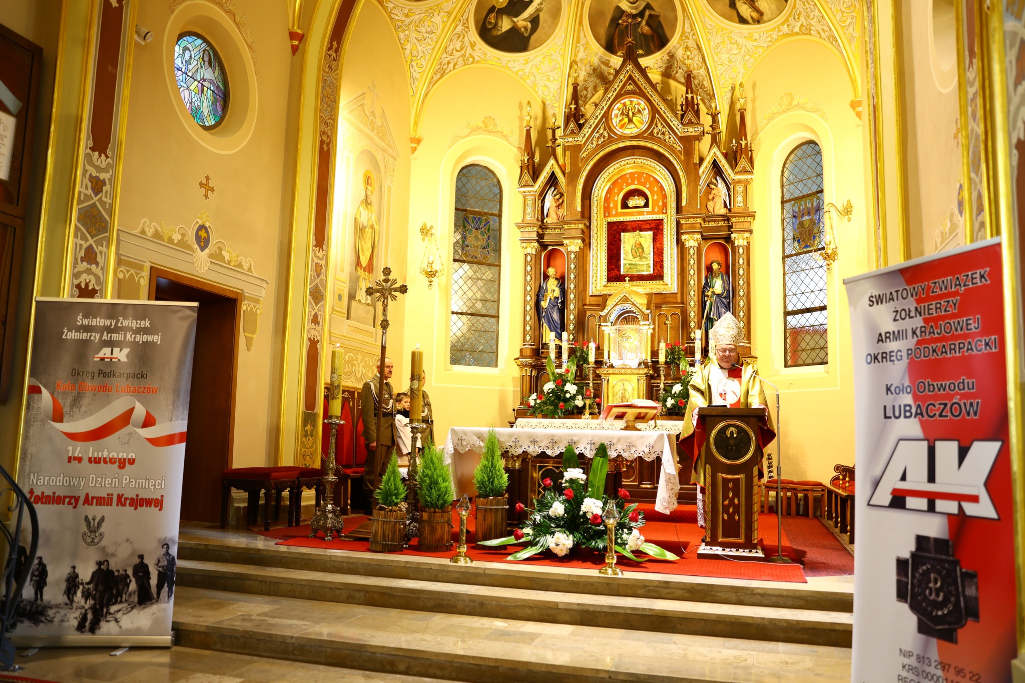 Obraz przedstawiający Lubaczów oddał hołd bohaterom Armii Krajowej [ZDJĘCIA]