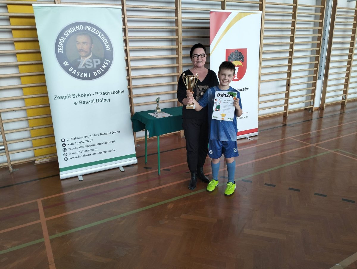 Obraz przedstawiający Młodzi piłkarze rywalizowali o Puchar Wójta Gminy Lubaczów